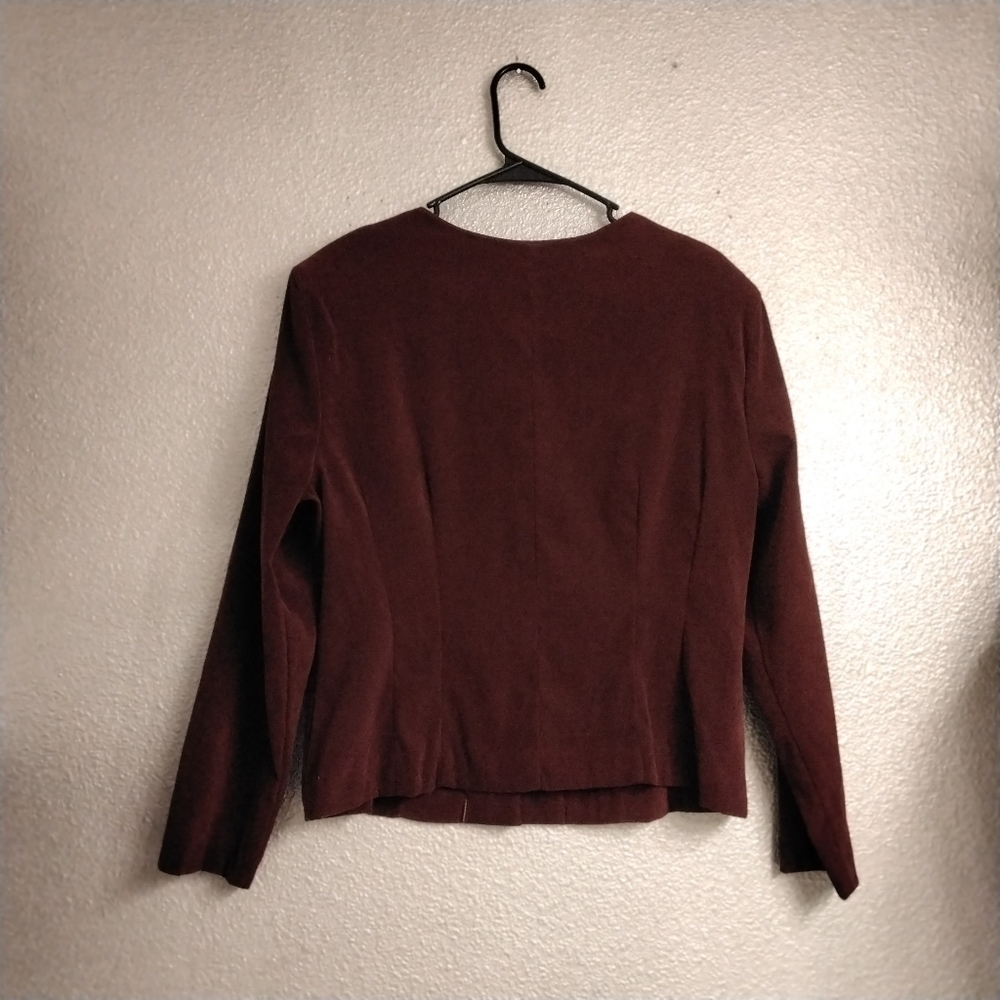 Halmode Petites Button Down Jacket. Size 16P